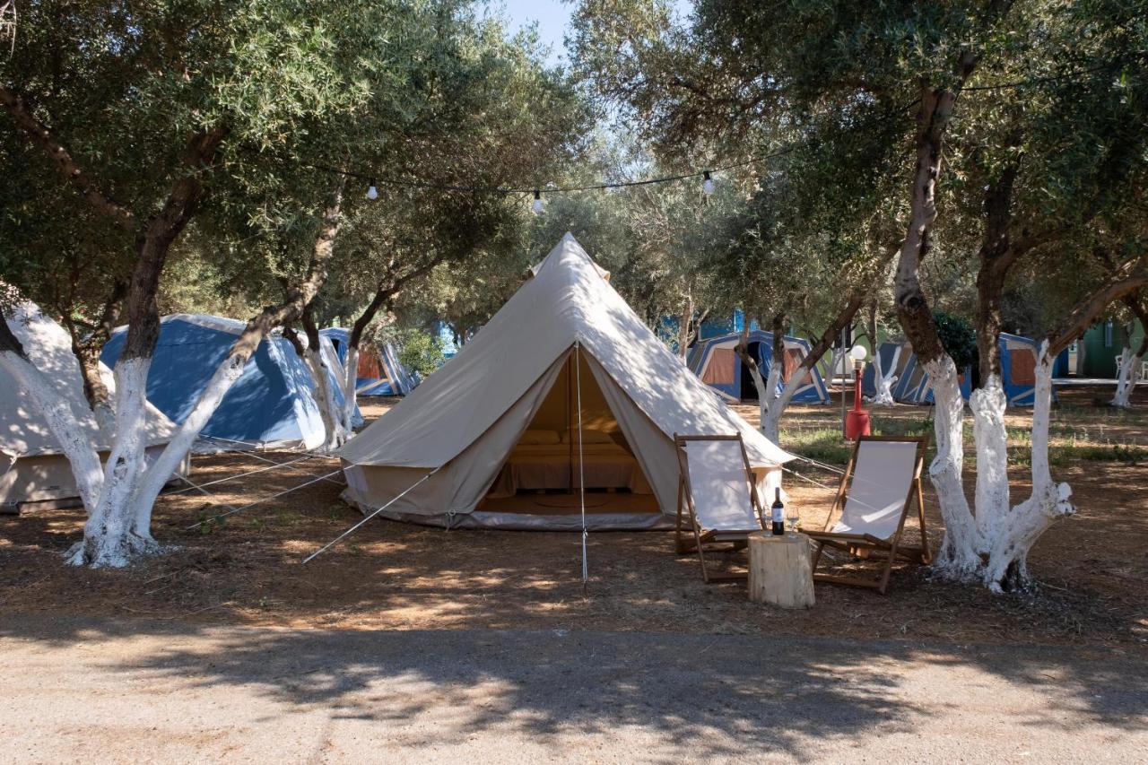 Camping Chania Kato Daratso Dış mekan fotoğraf